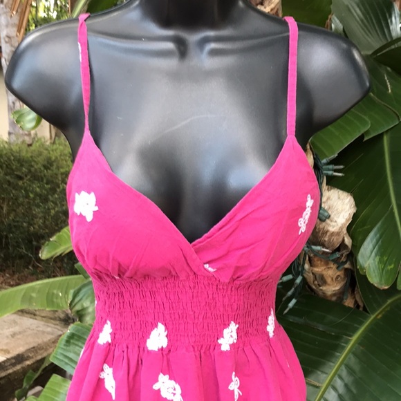 Embroidered slip dress - Picture 2 of 6